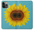 S3039 Vintage Sunflower Blue Case For iPhone 14 Pro
