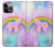 S3070 Rainbow Unicorn Pastel Sky Case For iPhone 14 Pro
