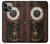 S3221 Steampunk Clock Gears Case For iPhone 14 Pro