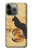 S3229 Vintage Cat Poster Case For iPhone 14 Pro