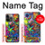 S3255 Colorful Art Pattern Case For iPhone 14 Pro