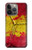 S3315 Spain Flag Vintage Football Graphic Case For iPhone 14 Pro