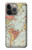 S3418 Vintage World Map Case For iPhone 14 Pro