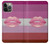 S3473 LGBT Lesbian Flag Case For iPhone 14 Pro