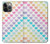 S3499 Colorful Heart Pattern Case For iPhone 14 Pro