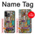 S3879 Retro Music Doodle Case For iPhone 14 Pro