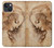 S1045 Leonardo da Vinci Woman's Head Case For iPhone 14 Plus