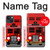 S2058 England British Double Decker Bus Case For iPhone 14 Plus