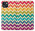 S2362 Rainbow Colorful Shavron Zig Zag Pattern Case For iPhone 14 Plus