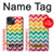S2362 Rainbow Colorful Shavron Zig Zag Pattern Case For iPhone 14 Plus