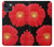 S2478 Red Daisy flower Case For iPhone 14 Plus