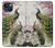 S2773 Peacock Chinese Brush Painting Case For iPhone 14 Plus