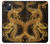 S2804 Chinese Gold Dragon Printed Case For iPhone 14 Plus