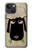 S2826 Cute Cartoon Unsleep Black Sheep Case For iPhone 14 Plus