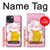 S3025 Pink Maneki Neko Lucky Cat Case For iPhone 14 Plus