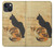 S3229 Vintage Cat Poster Case For iPhone 14 Plus