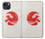 S3237 Waves Japan Flag Case For iPhone 14 Plus