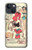 S3820 Vintage Cowgirl Fashion Paper Doll Case For iPhone 14 Plus