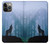 S0935 Wolf Howling in Forest Case For iPhone 14 Pro Max