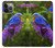 S1565 Bluebird of Happiness Blue Bird Case For iPhone 14 Pro Max