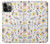 S2354 Pastel Flowers Pattern Case For iPhone 14 Pro Max