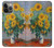 S2937 Claude Monet Bouquet of Sunflowers Case For iPhone 14 Pro Max