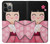 S3042 Japan Girl Hina Doll Kimono Sakura Case For iPhone 14 Pro Max