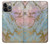 S3717 Rose Gold Blue Pastel Marble Graphic Printed Case For iPhone 14 Pro Max