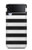 S1596 Black and White Striped Case For Samsung Galaxy Z Flip 4
