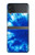 S1869 Tie Dye Blue Case For Samsung Galaxy Z Flip 4