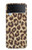 S2204 Leopard Pattern Graphic Printed Case For Samsung Galaxy Z Flip 4