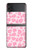 S2213 Pink Leopard Pattern Case For Samsung Galaxy Z Flip 4