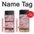 S2843 Pink Marble Texture Case For Samsung Galaxy Z Flip 4