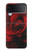 S2898 Red Rose Case For Samsung Galaxy Z Flip 4