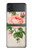 S3079 Vintage Pink Rose Case For Samsung Galaxy Z Flip 4 S3079 Vintage Pink Rose Case For Samsung Galaxy Z Flip 4