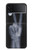 S3101 X-ray Peace Sign Fingers Case For Samsung Galaxy Z Flip 4