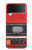 S3204 Red Cassette Recorder Graphic Case For Samsung Galaxy Z Flip 4 S3204 Red Cassette Recorder Graphic Case For Samsung Galaxy Z Flip 4