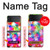 S3292 Colourful Disco Star Case For Samsung Galaxy Z Flip 4