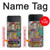 S3879 Retro Music Doodle Case For Samsung Galaxy Z Flip 4