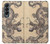 S0318 Antique Dragon Case For Samsung Galaxy Z Fold 4