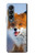 S0417 Fox Case For Samsung Galaxy Z Fold 4