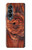 S0603 Wood Graphic Printed Case For Samsung Galaxy Z Fold 4