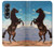 S0934 Wild Black Horse Case For Samsung Galaxy Z Fold 4