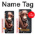 S1271 Crazy Cow Case For Samsung Galaxy Z Fold 4
