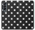 S2299 Black Polka Dots Case For Samsung Galaxy Z Fold 4
