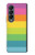 S2363 Rainbow Pattern Case For Samsung Galaxy Z Fold 4