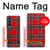 S2374 Tartan Red Pattern Case For Samsung Galaxy Z Fold 4