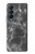 S2526 Black Marble Graphic Printed Case For Samsung Galaxy Z Fold 4