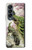 S2773 Peacock Chinese Brush Painting Case For Samsung Galaxy Z Fold 4