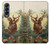 S2841 Vintage Reindeer Christmas Case For Samsung Galaxy Z Fold 4